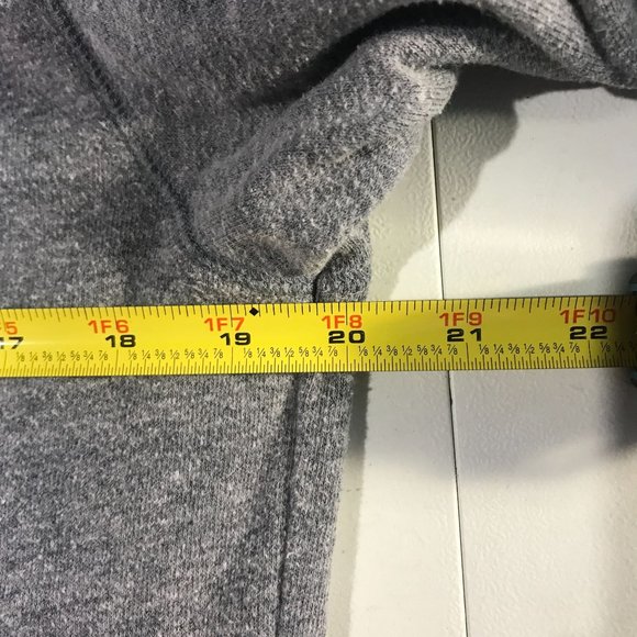 Pink by Victoria's Secret Small Grey Quarter Zip Sweatshirt Embroidered - Picture 11 of 13